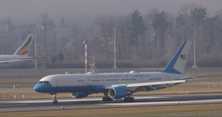 Trump İsviçre’ye ulaştı