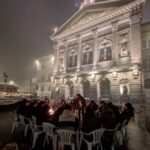 İsviçre Parlamentosu önündeki nöbet eylemi beşinci gününde