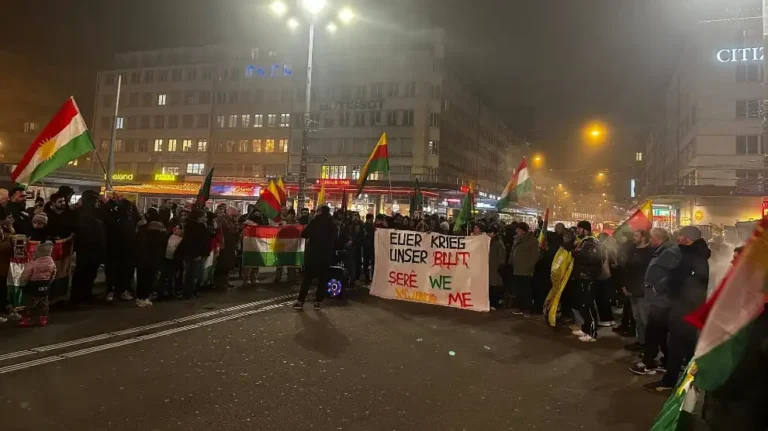 Kürtler İsviçre’yi sessizlikle suçluyor, protestolar her gün sürüyor