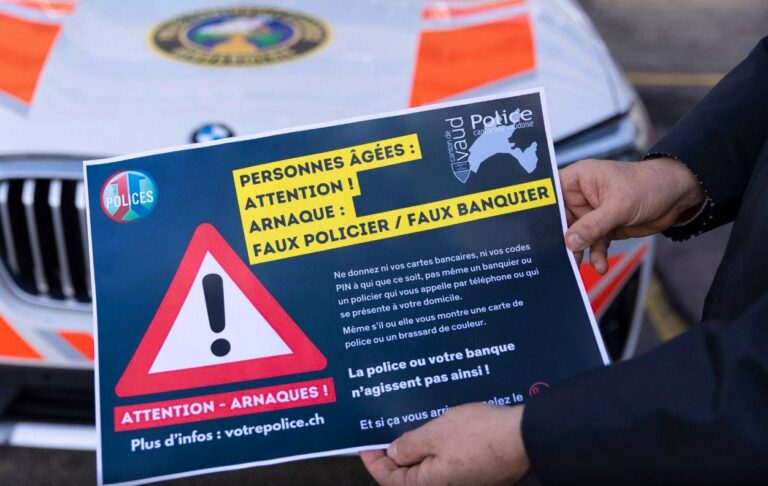 Lozan’da sahte polis dolandırıcılığı 43 bin franka ulaştı