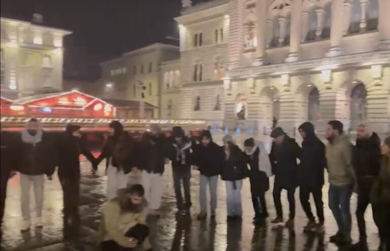 Bern’de Rojava nöbeti 10. gününde
