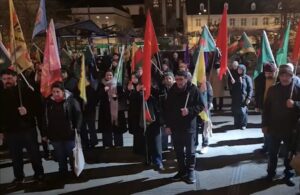 İsviçre’de Rojava’ya destek eylemleri sürüyor