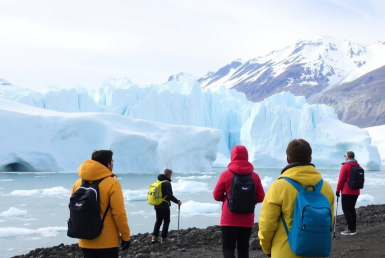 Araştırmacılar eriyen buzullara turizm uyarısı yaptı