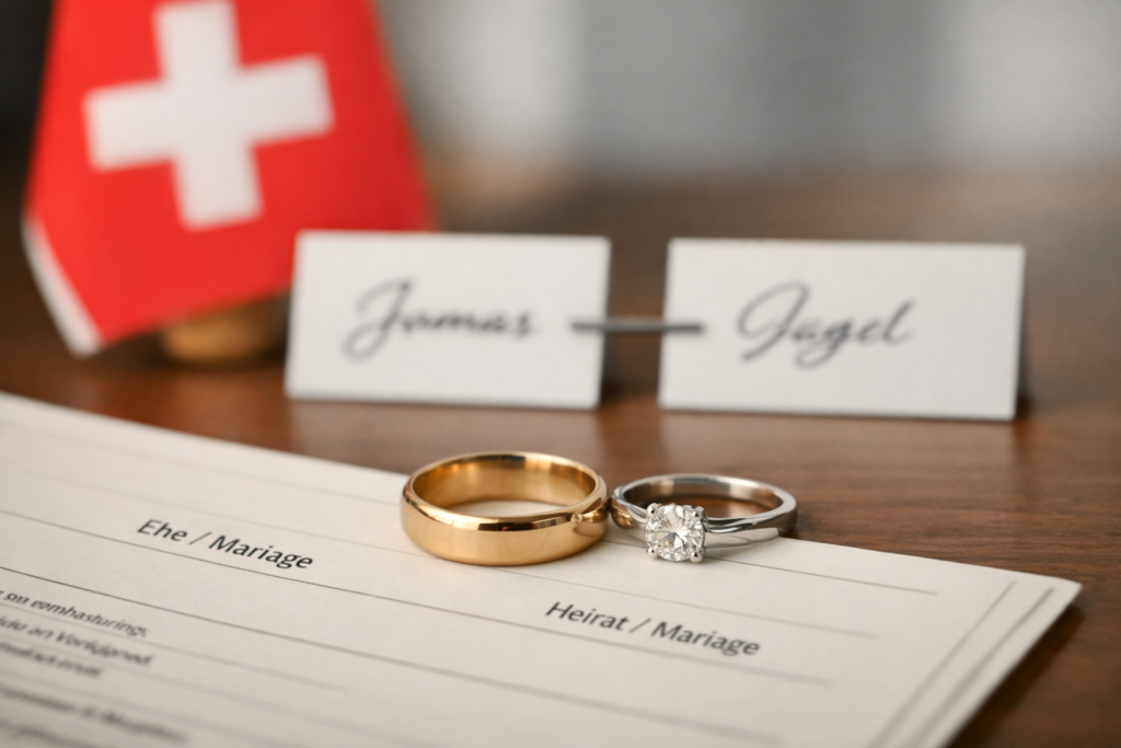 İsviçre parlamentosu çift soyadı uygulamasının yeniden getirilmesine onay verdi