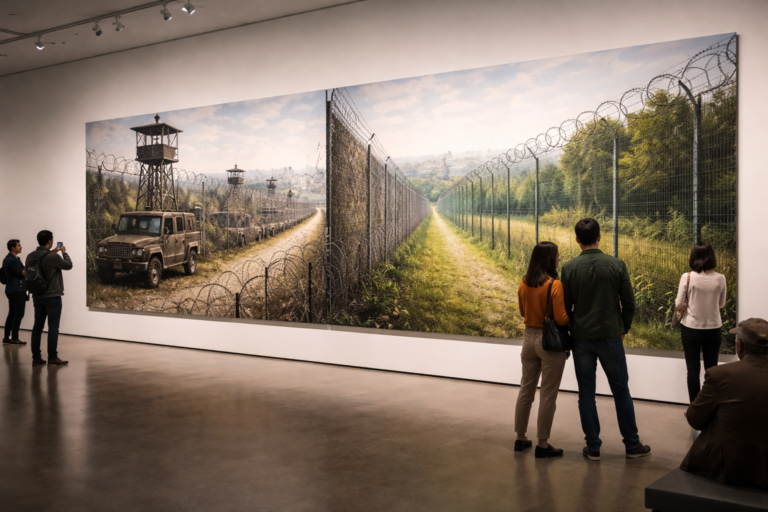 Cenevre’de sınırları buluşma alanına dönüştüren sergi