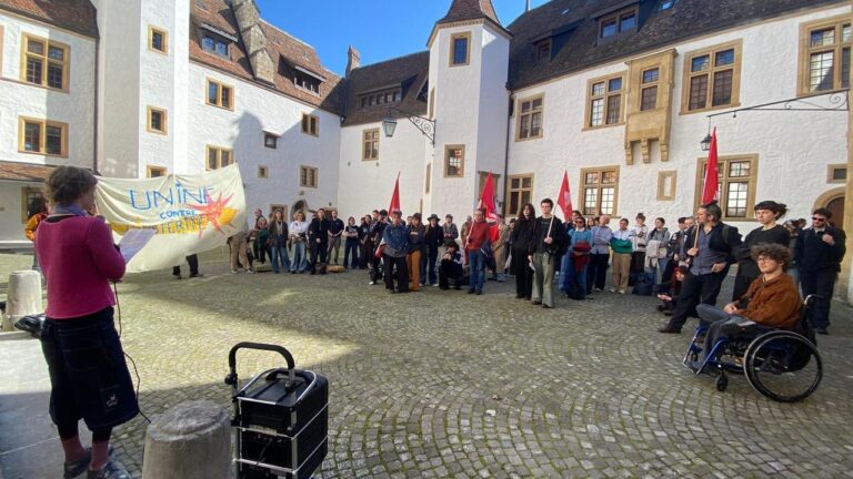 Lozan ve Neuchâtel’de üniversitelerden tasarruf protestosu