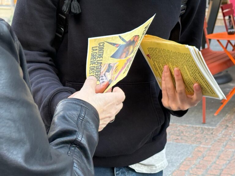 İsviçre’de 8 mart hazırlıkları: kadın grevi için sahada yoğun çalışma