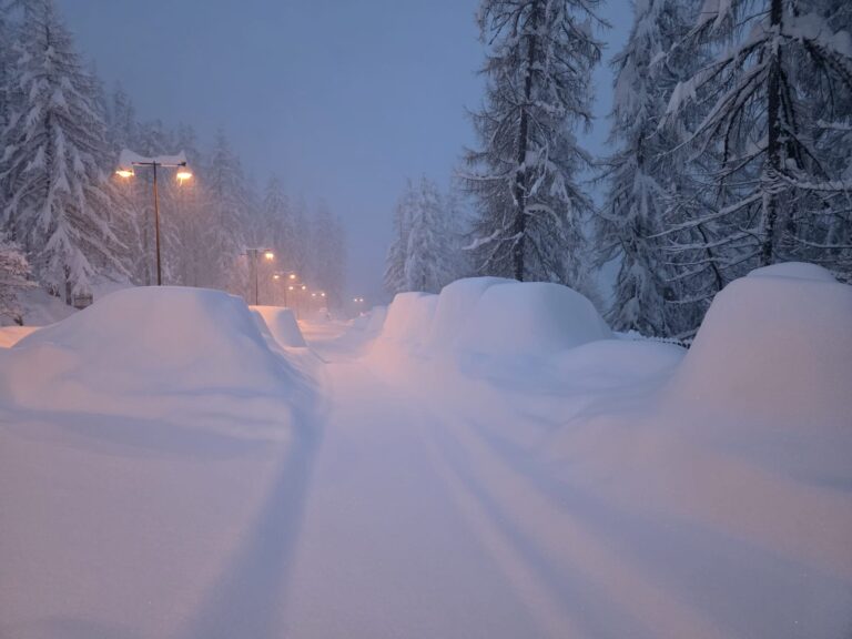 Alplerde 24 saatte 116 santimetre kar yağdı