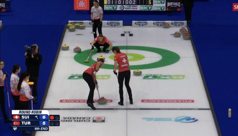 İsviçre, Kadınlar Curling Dünya Şampiyonası’nda Türkiye’yi 8-5 yendi