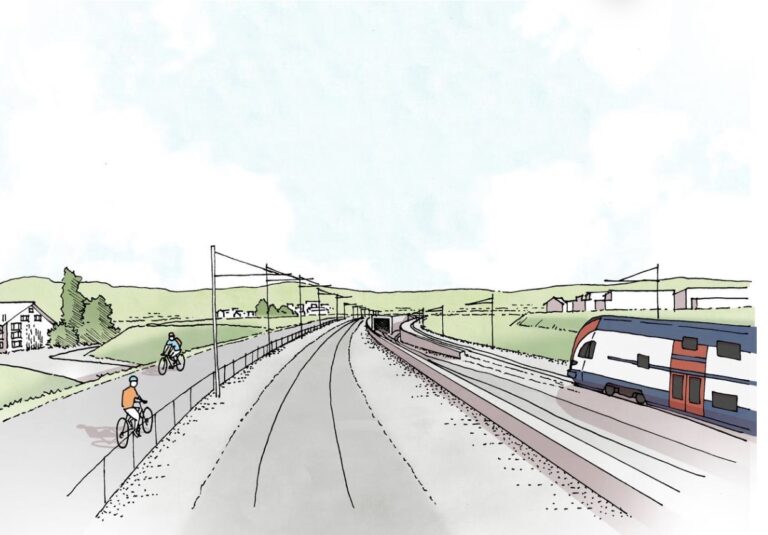 İsviçre’nin en büyük demiryolu projesi başladı