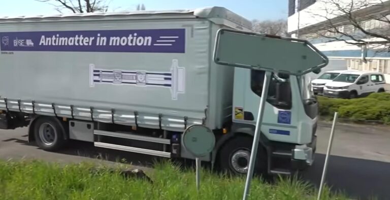 CERN’de bir ilk: Antimadde kamyon ile taşındı