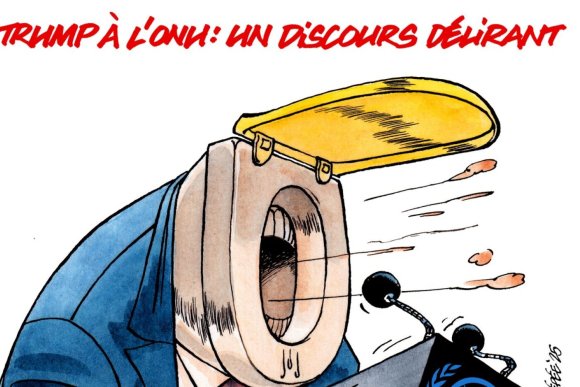 Trump karikatürü İsviçre’de yılın basın çizimi seçildi