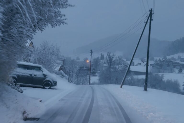 İsviçre’de kış geri döndü: Bahar kısa sürdü