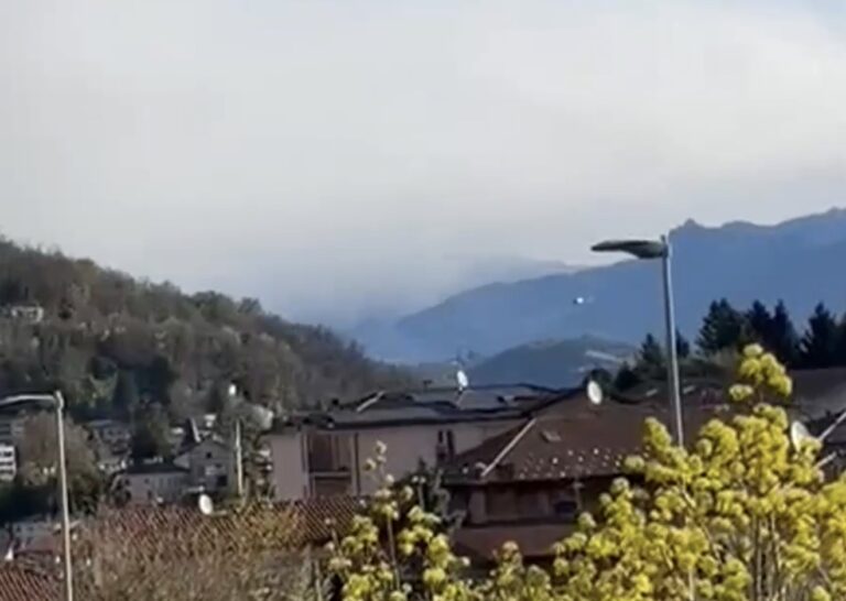 Ticino kantonunda orman yangınları