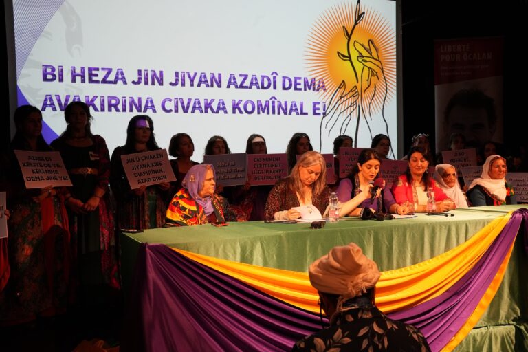 Kadınlar olmadan barış mümkün değil