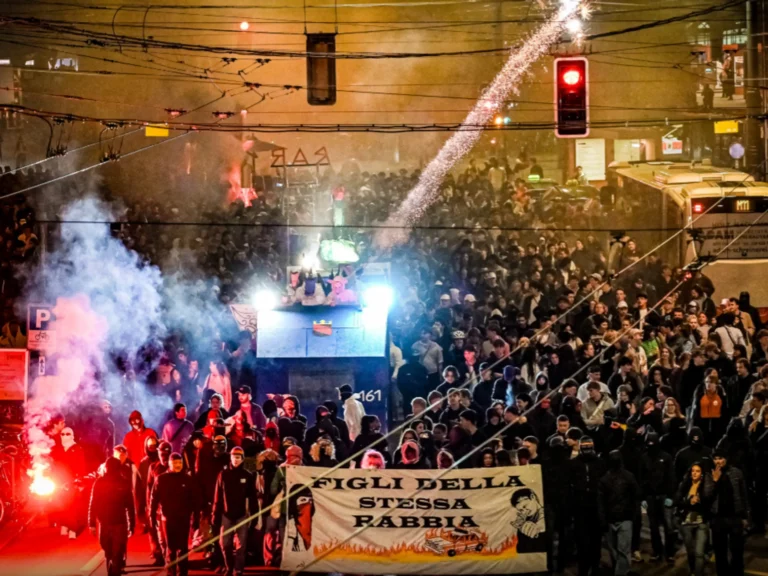 Bern’de izinsiz gece gösterisinde maddi hasar