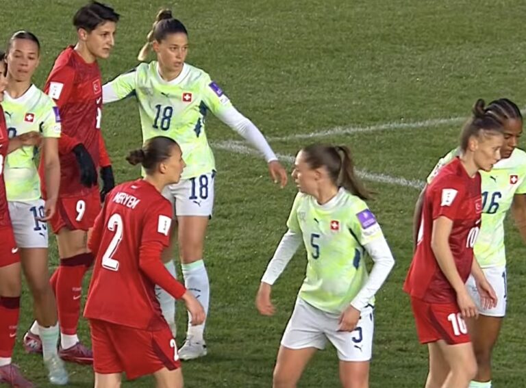 İsviçre Türkiye deplasmanında 1-1 berabere kaldı