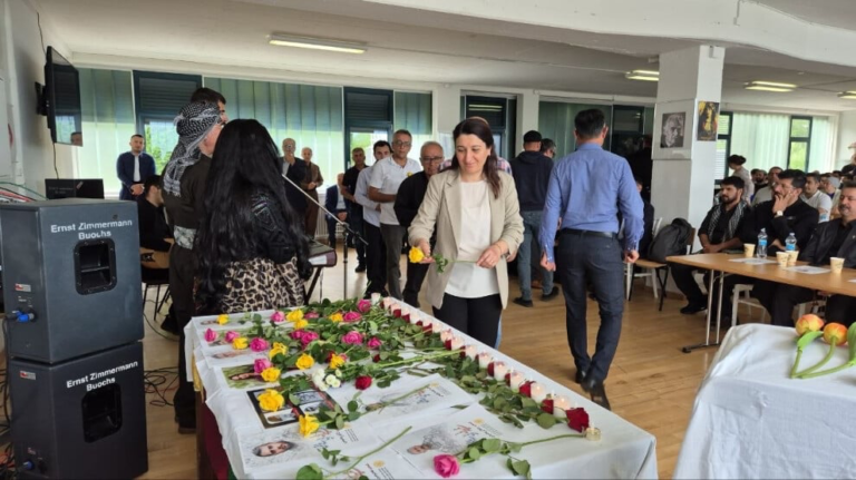 Kloten’de Rojhilat için anma düzenlendi