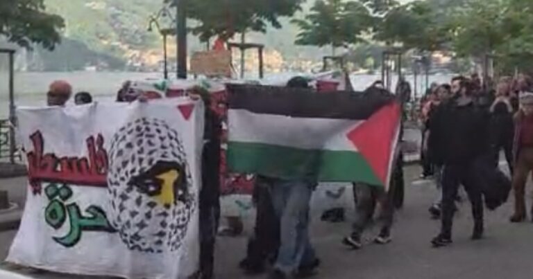 Global Sumud Filosu: İsrail müdahalesi Lugano’da protesto edildi