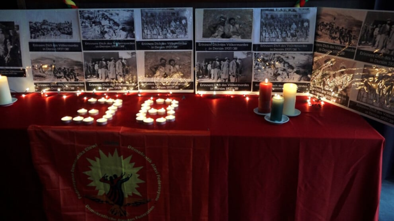 Basel’de Dersim soykırımı anması düzenlendi