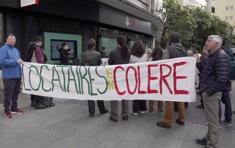 Cenevre’de kiracı tahliyelerine karşı yeni protesto
