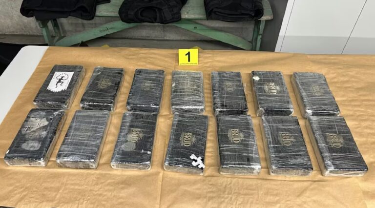Pratteln’de araç tamponunda 14 kilo kokain yakalandı