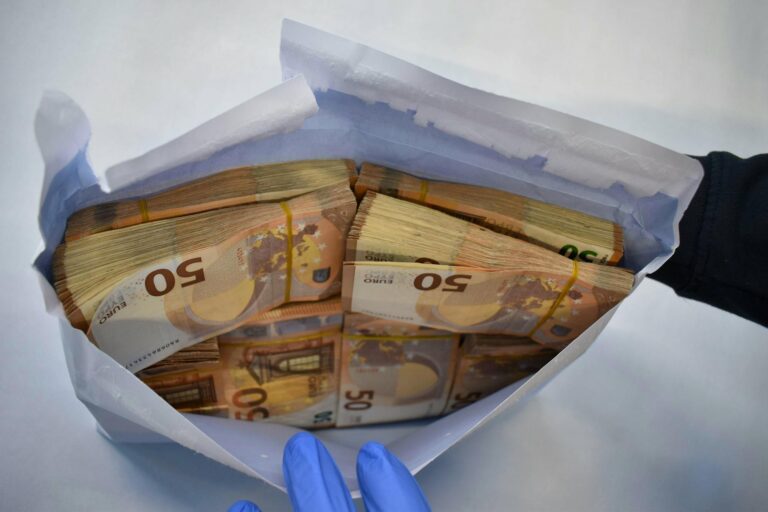 Buchs sınırında 356 bin euro ile yakalandı