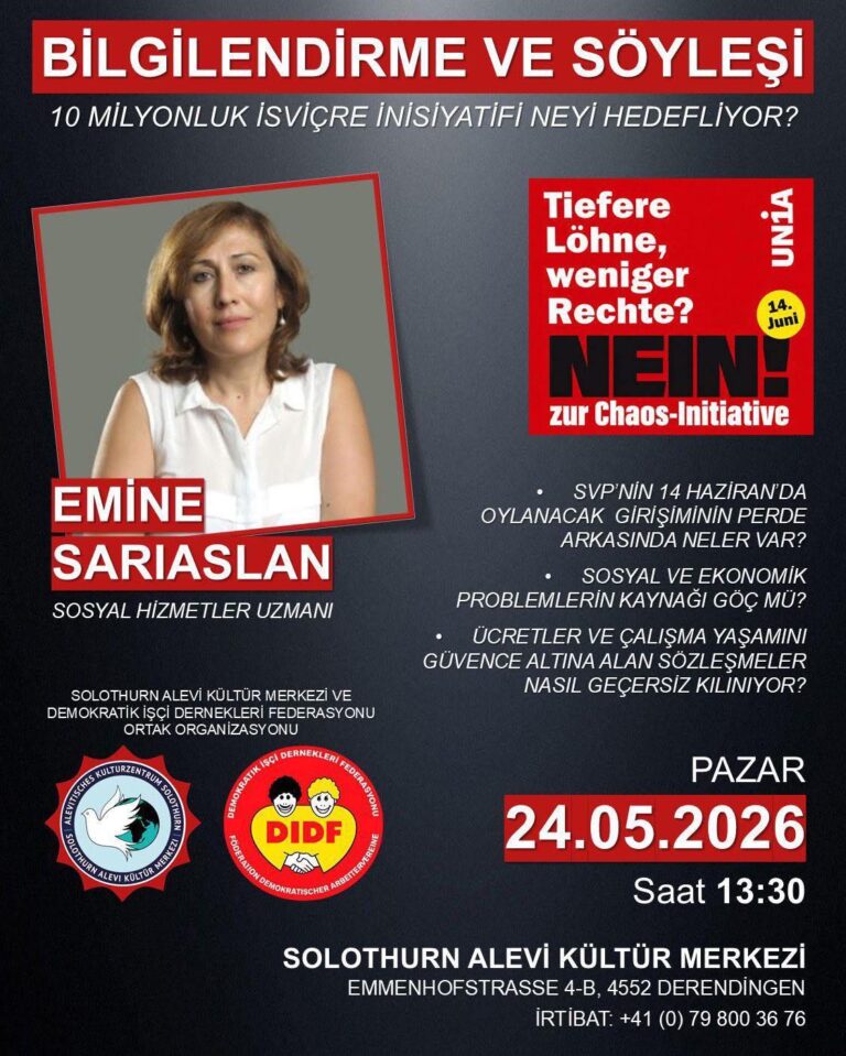 Solothurn’da “10 milyonluk İsviçre” referandumu tartışılacak