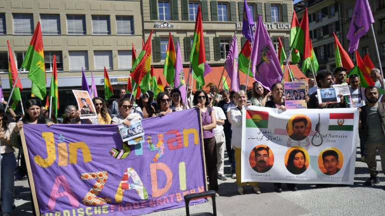 Bern’de idam protestosu: Rojhilat’taki baskılara karşı ortak çağrı