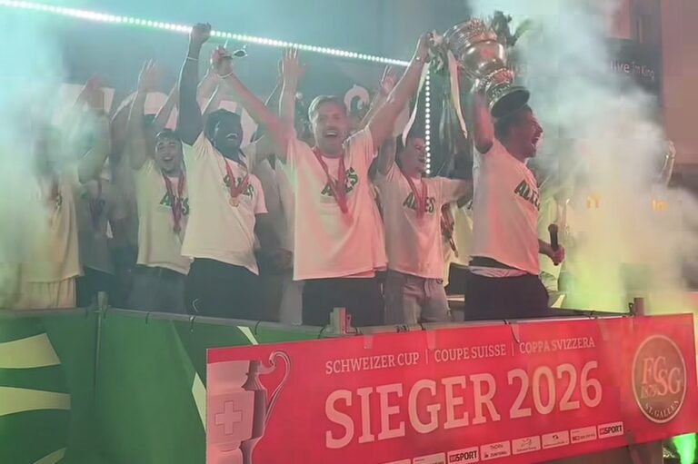 FC St. Gallen 57 yıl sonra İsviçre Kupası’nı kazandı