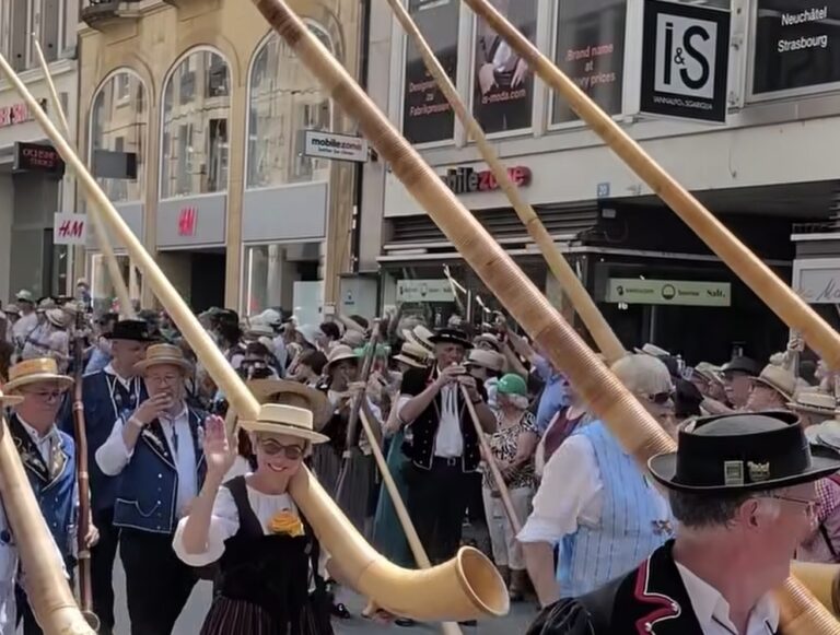 Basel’de Yodel Festivali aşırı sıcağa rağmen tamamlandı