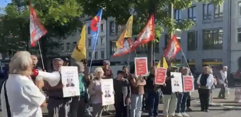 Basel’de Seda Baykan için dayanışma eylemi