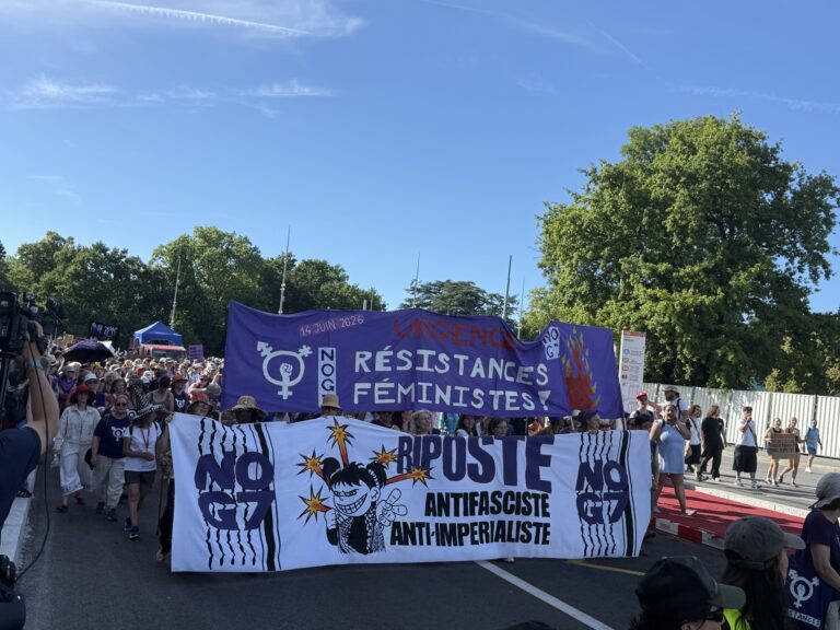Cenevre’de G7 protestosu: Gerilim yükseldi