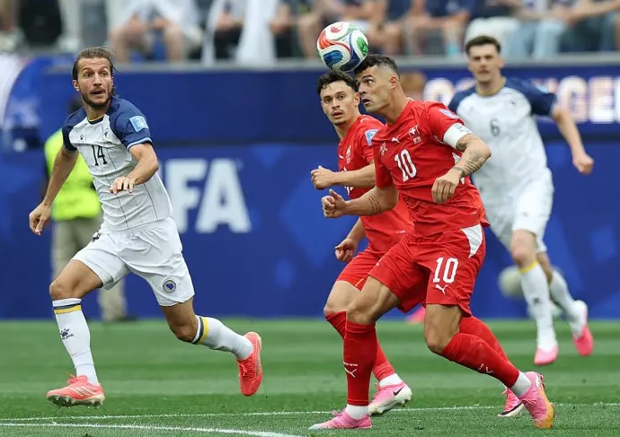 İsviçre’den gol şov: Bosna-Hersek’i 4 golle geçti