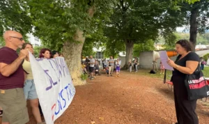 Bellinzona’da kadın cinayetlerine karşı protesto