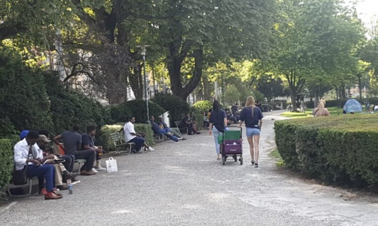 Zürih merkezinde açık uyuşturucu kullanımı arttı