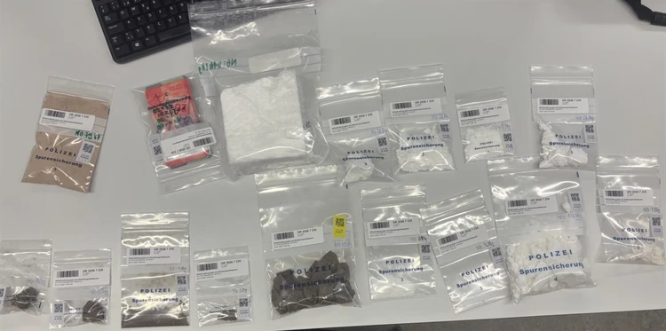 Graubünden polisi 1,5 kilogramdan fazla uyuşturucu ele geçirdi