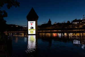 Greenpeace’ten Luzern’de derin deniz madenciliğine protesto
