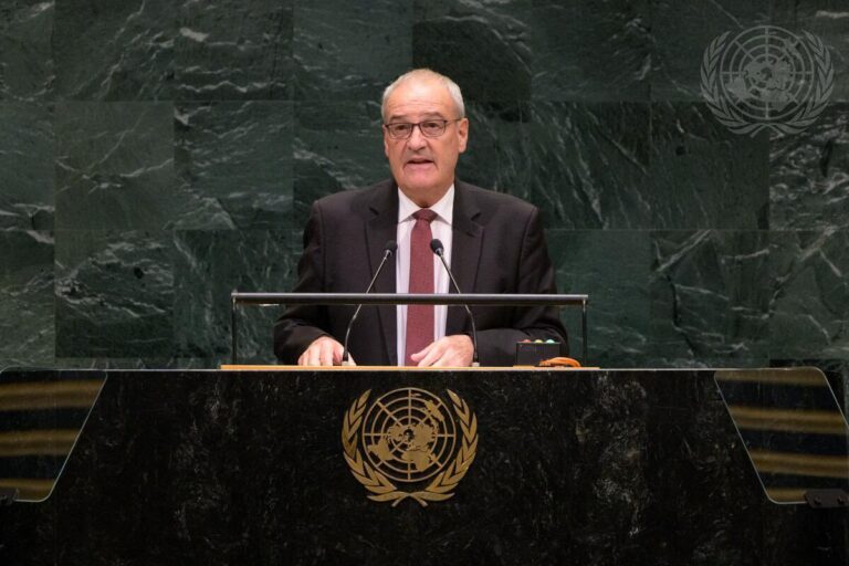 Parmelin BM’de konuştu: “Diyalog zayıflık değildir”