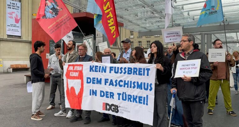 Bern’de Türkiye’deki operasyonlara tepki