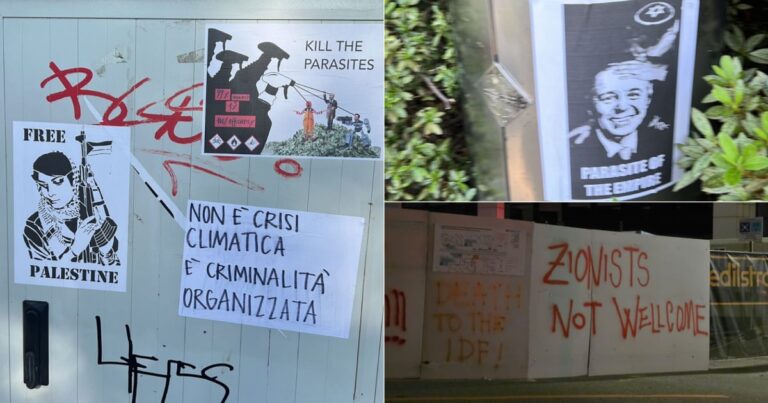 Lugano’da broşür ve duvar yazıları gündemde