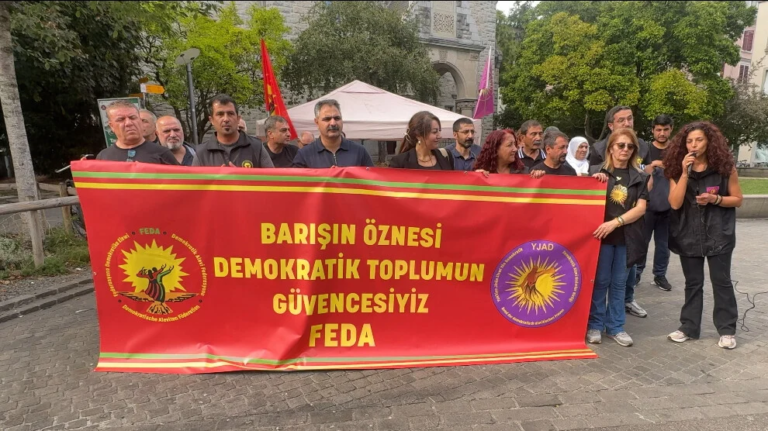 FEDA’dan Zürih’te barış çadırı eylemi