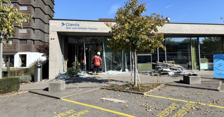 Thayngen’de ATM patlatıldı: Bir şüpheli ağır yaralı