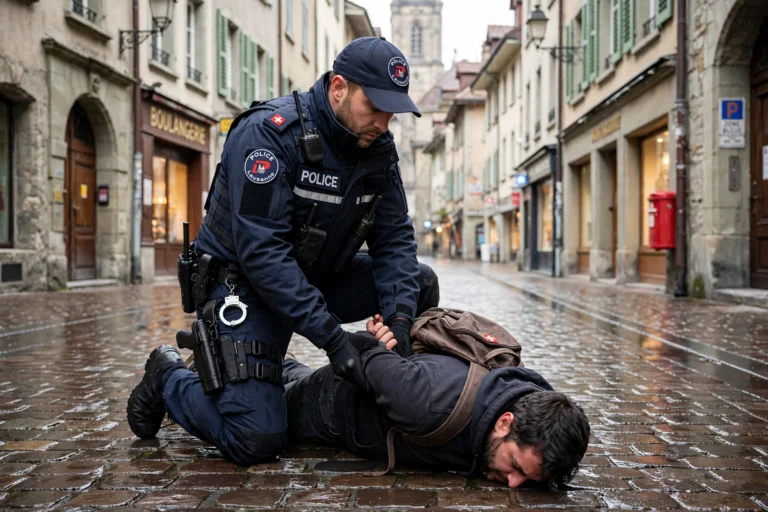İki kaburga kırıldı, polis beraat etti
