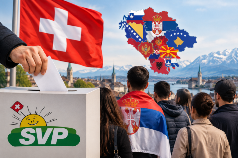 Sağ popülist SVP’ye Balkan kökenli seçmenlerden yüzde 40 destek
