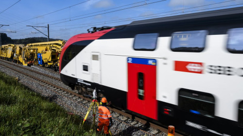 Pieterlen’de zemin kayması: Tren seferleri aylarca aksayacak