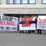 St. Gallen’de Soner İnanç için dayanışma eylemi