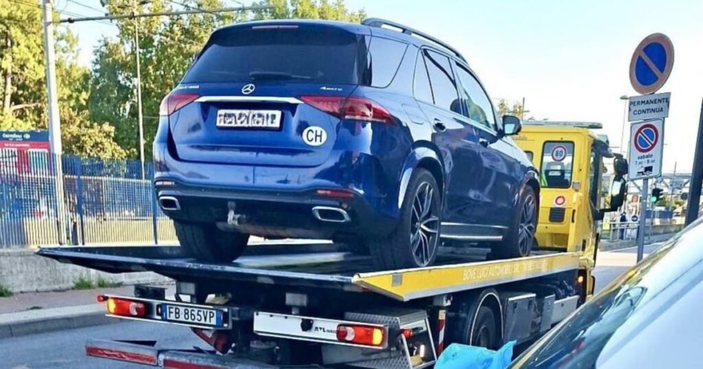 İsviçre’de çalınan Mercedes İtalya’da bulundu